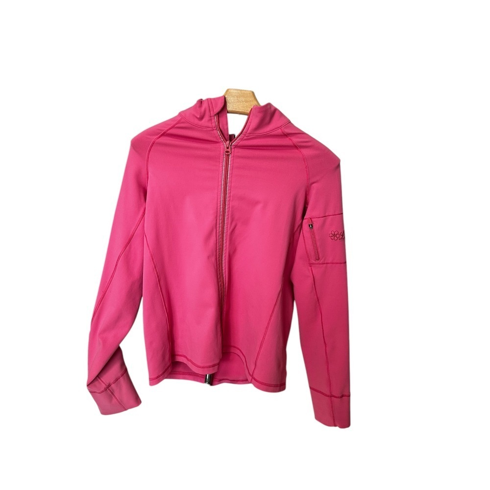 Life is Good‎ Full Zip Jacket Activewear Layering Pink Jacket